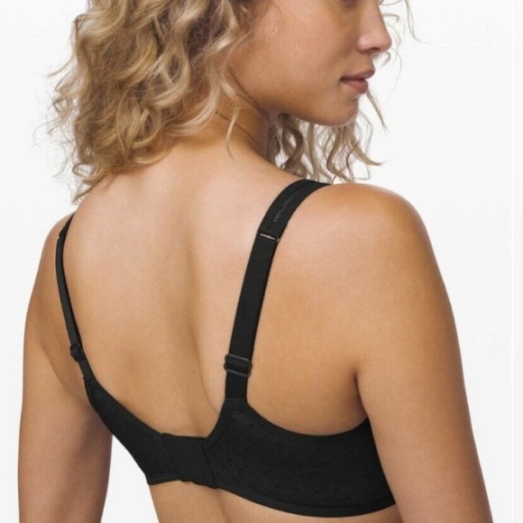 Lululemon Like Nothing Bra*Lace Black Barely Beige - Picture 3 of 7
